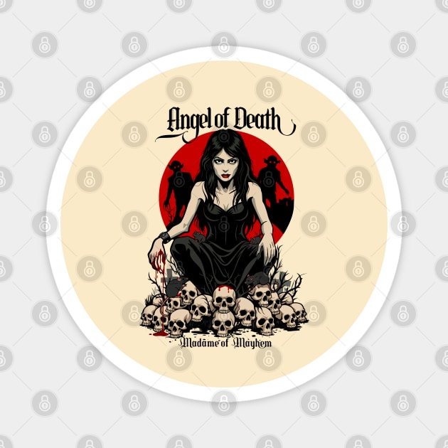 ANGEL OF DEATH Magnet by artslaves